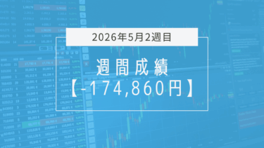 +1,428,140円【2026年5月2週目】成績と振り返り